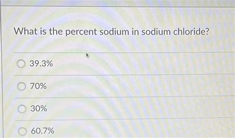 What is the Percent Composition of Cation in Sodium Chloride, and How Does It Influence the Flavor of Sea Salt?