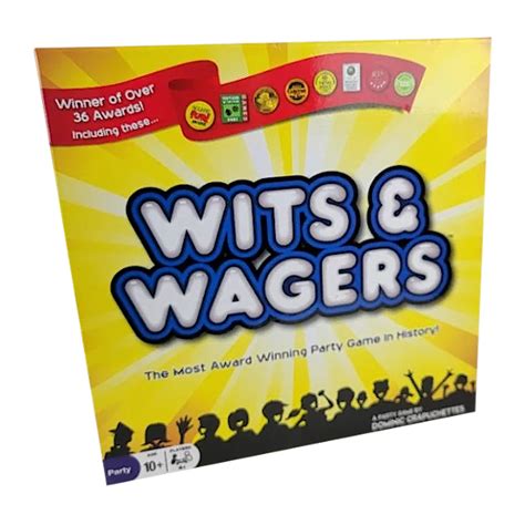 Wits & Wagers: Een spel van gokken, giswerk en glorieuze bluffen!